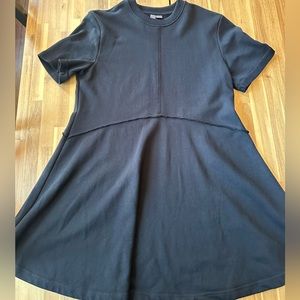 Sweaty Betty black sweater dress. Fabulous fit.